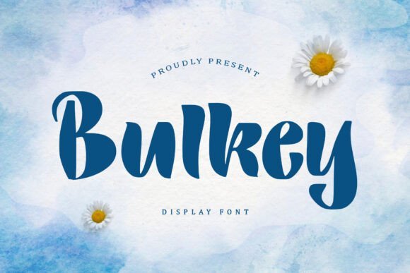 Bulkey Font - Featured Image