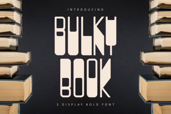 Bulky Book Font - Featured Image