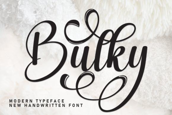 Bulky Font - Featured Image