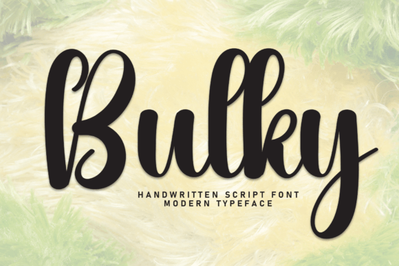 Bulky Font - Featured Image