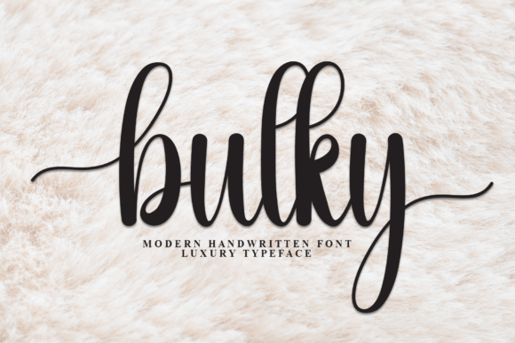 Bulky Font - Featured Image