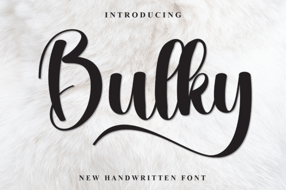 Bulky Font - Featured Image