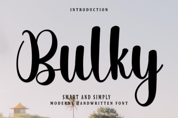 Bulky Font - Featured Image
