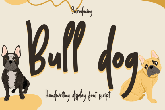 Bull Dog Font - Featured Image