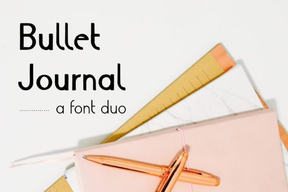 Bullet Journal Font - Featured Image