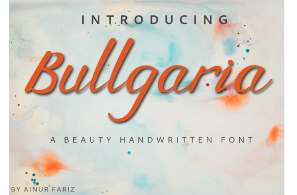 Bullgaria Font - Featured Image