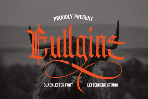 Bullgine Font - Featured Image