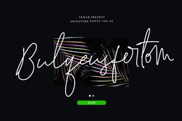 Bulqeusfertom Font - Featured Image