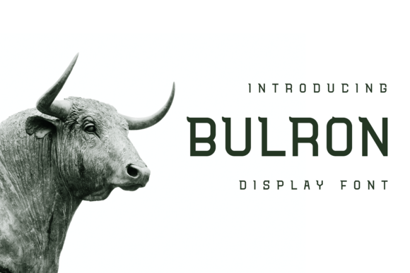 Bulron Font - Featured Image