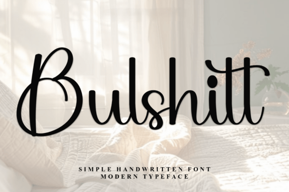 Bulshitt Font - Featured Image