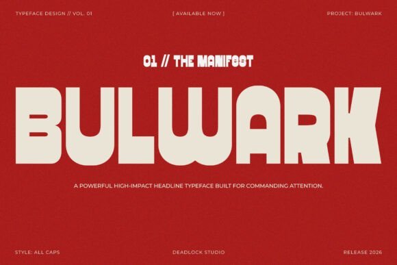 Bulwark Font - Featured Image