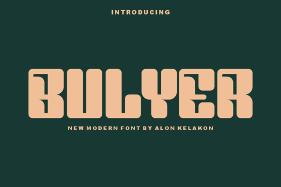 Bulyer Font - Featured Image