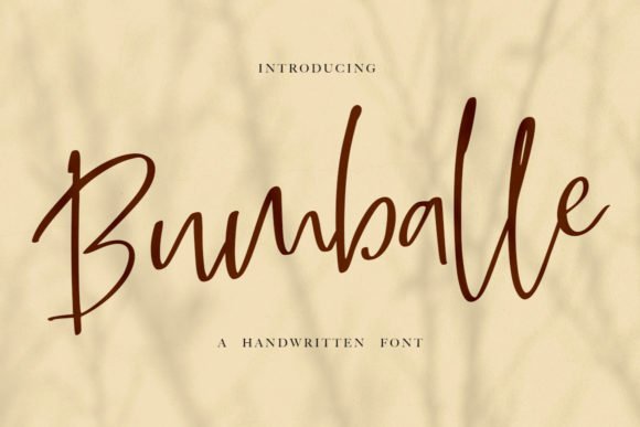 Bumballe Font - Featured Image