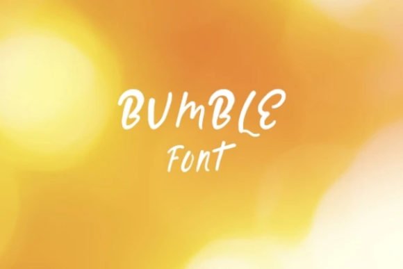Bumble Font - Featured Image