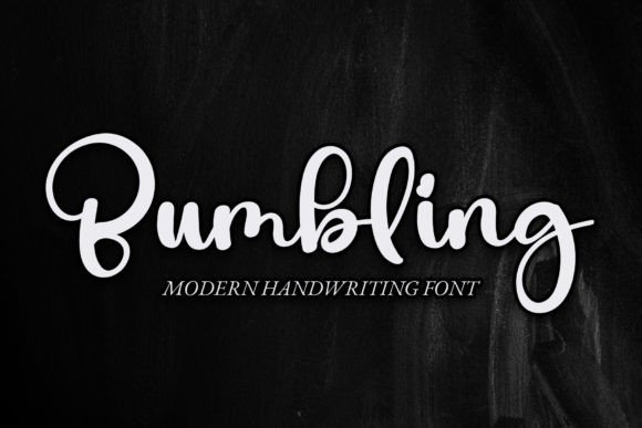 Bumbling Font - Featured Image