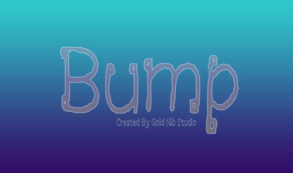 Bump Font - Featured Image