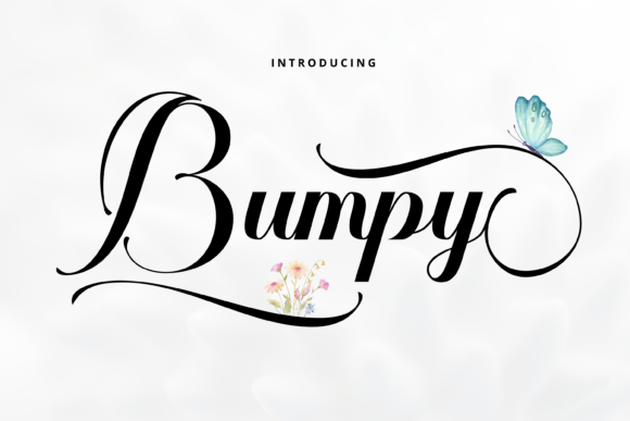 Bumpy Font - Featured Image