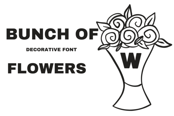 Bunch of Flowers Font - Featured Image