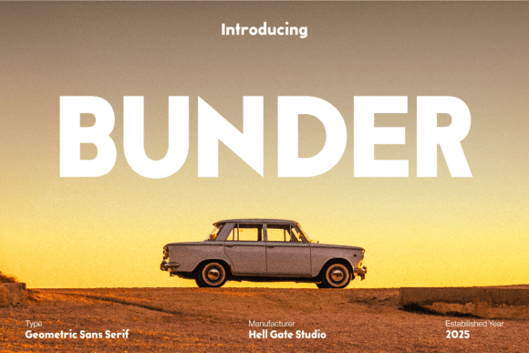 Bunder Font - Featured Image