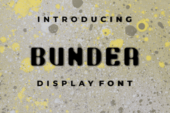 Bunder Font - Featured Image