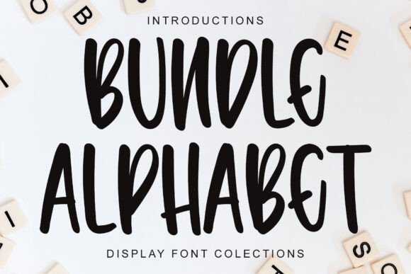 Bundle Alphabet Font - Featured Image
