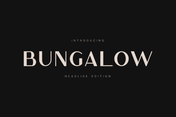Bungalow Font - Featured Image