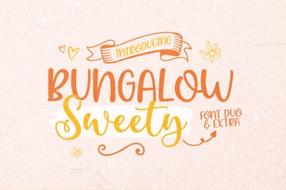 Bungalow Sweety Duo Font - Featured Image