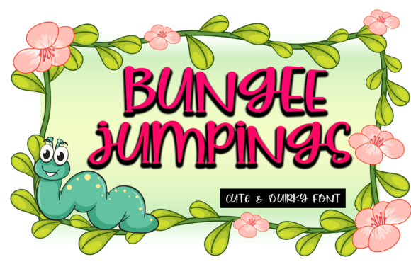 Bungee Jumpings Font - Featured Image