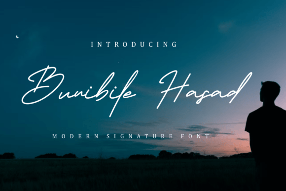Bunibile Hasad Font - Featured Image