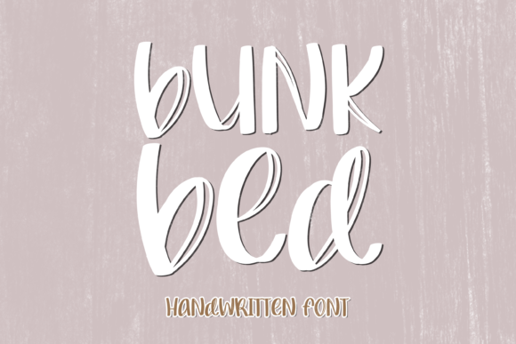 Bunk Bed Font - Featured Image