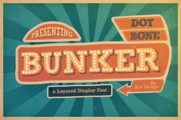 Bunker Font Font - Featured Image