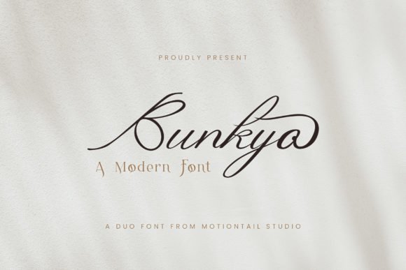 Bunkyo Font - Featured Image
