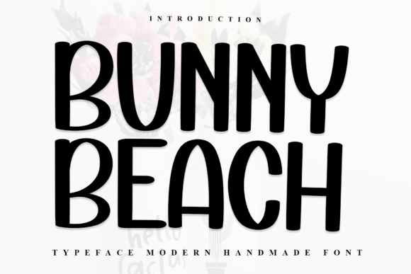 Bunny Beach Font - Featured Image
