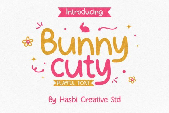 Bunny Cuty Font - Featured Image