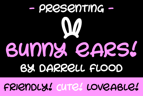 Bunny Ears Font - Featured Image