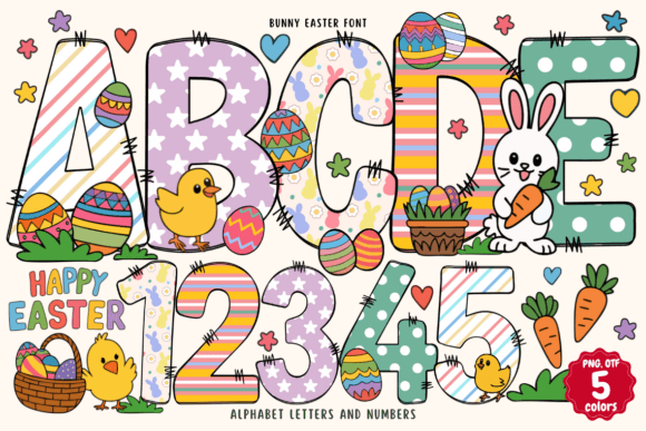 Bunny Easter Font - Featured Image