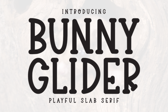 Bunny Glider Font - Featured Image