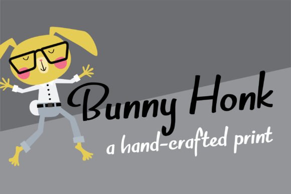 Bunny Honk Font - Featured Image