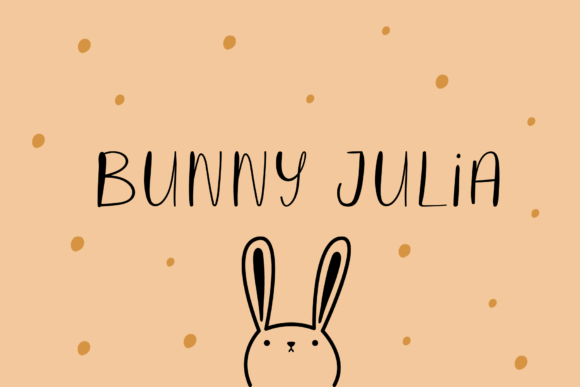 Bunny Julia Font - Featured Image