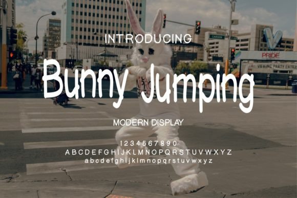 Bunny Jumping Font - Featured Image
