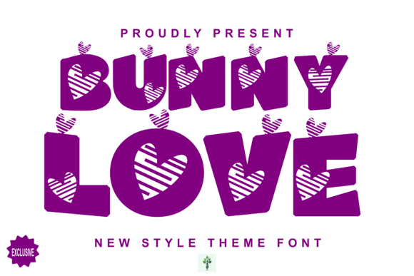 Bunny Love Font - Featured Image