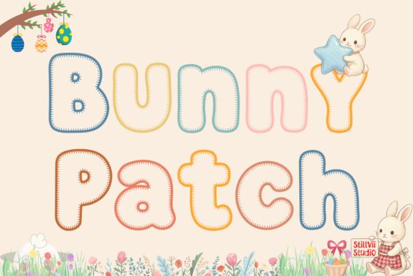 Bunny Patch Font - Featured Image