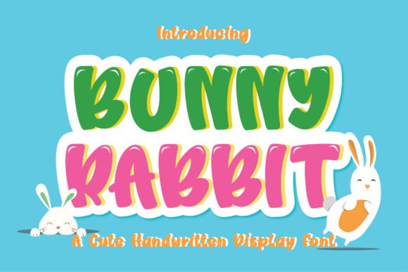 Bunny Rabbit Font - Featured Image