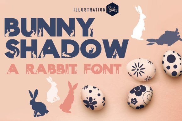 Bunny Shadow Font - Featured Image