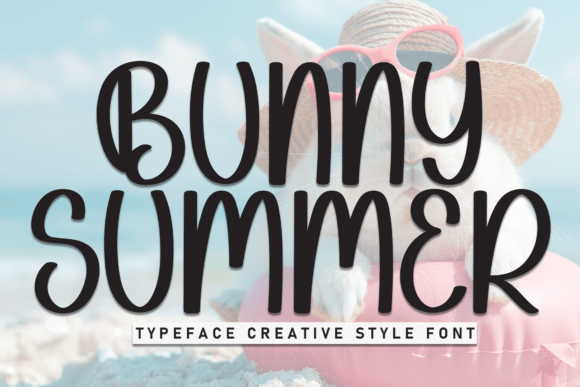 Bunny Summer Font - Featured Image