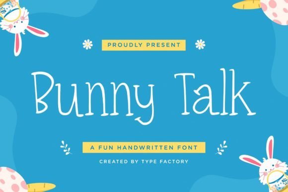 Bunny Talk Font - Featured Image