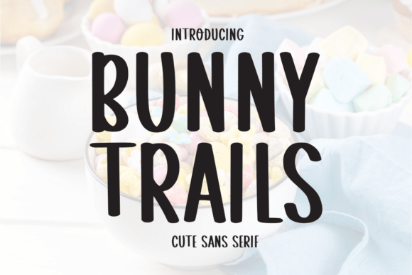 Bunny Trails Font - Featured Image
