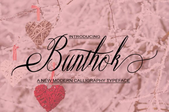 Bunthok Font - Featured Image