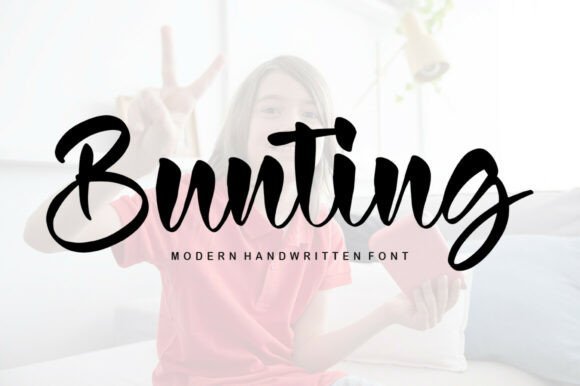 Bunting Font - Featured Image
