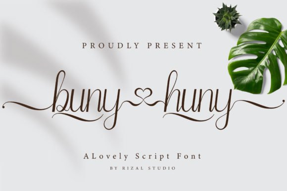 Buny Huny Font - Featured Image
